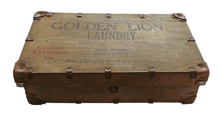 Golden Lion Laundry Box