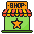 Clipart image of Museum's Shop logo